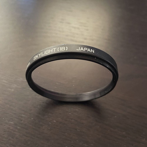 Hoya Skylight [1B] 52mm lens filter used, vintage Japan