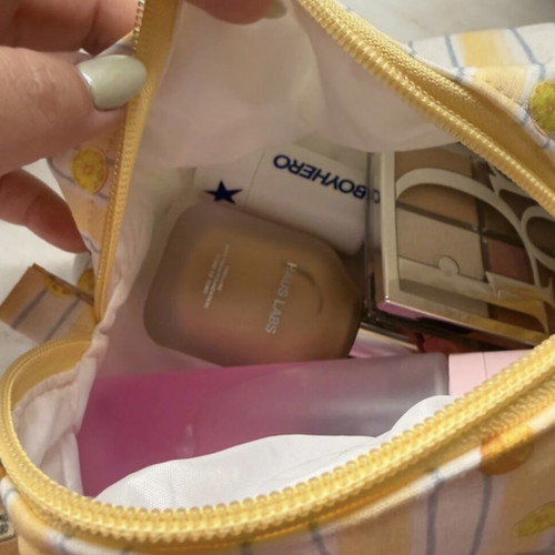 Crinolino makeup bag