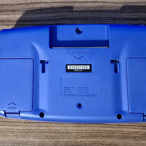 Sega Game Gear refurbished handheld console with IPS screen