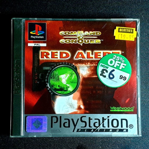 Command and Conquer Red Alert PlayStation 1 used