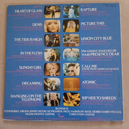 The Best Of Blondie vinyl like new