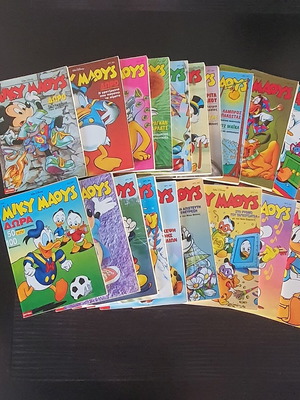 Miky Maous comic book set, 20 issues 1996-1997