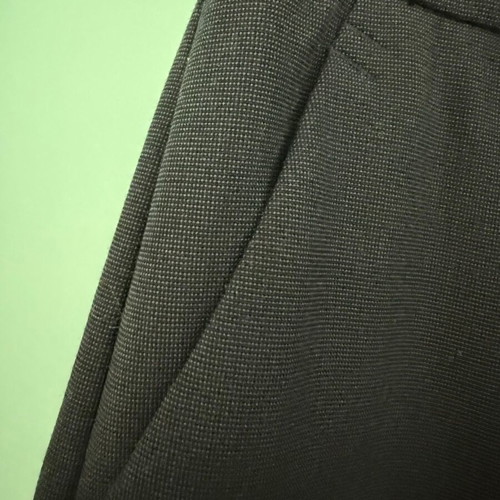 S.Oliver Straight Tailored Pants Like New Blue-Grey Size M