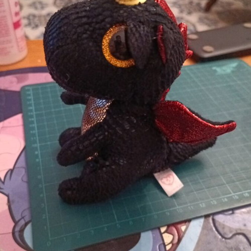 Grindal the Dragon-Unicorn plush toy from Ty Beanie Boos series