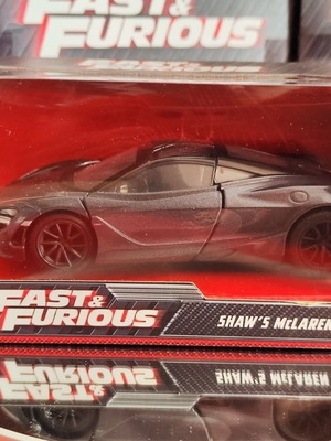 Fast & Furious Die-Cast Shaw's McLaren 720S 1:32 scale like new