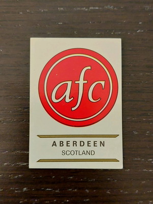 Aberdeen Scotland Panini 1975 sticker like new