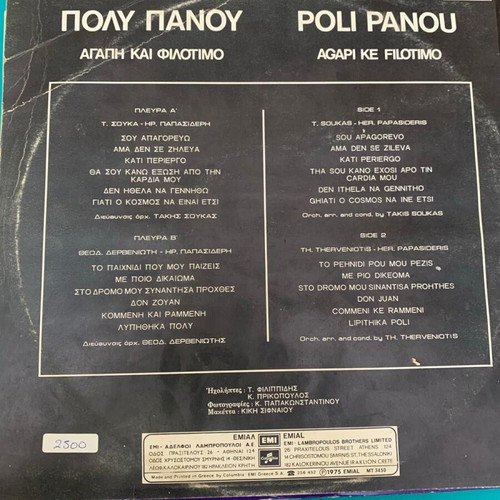 Poly Panou record used, laiko