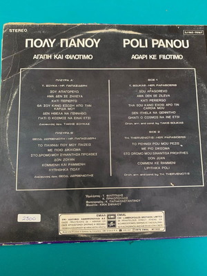 Poly Panou record used, laiko