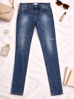 Calvin Klein Jeans slim fit μπλε τζιν σαν καινούργιο