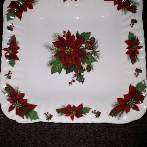 Trio Christmas platters like new, set of 2 pieces