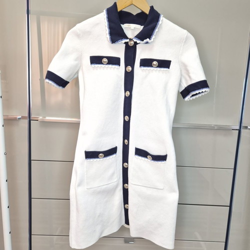 Maje dress like new, ivory, size S