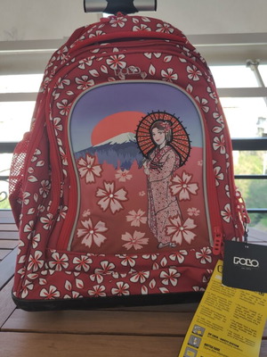 School bag Polo with wheels like new