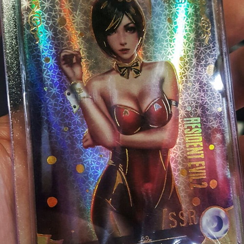 Ada Wong Resident Evil 2 Waifu Holo Card new