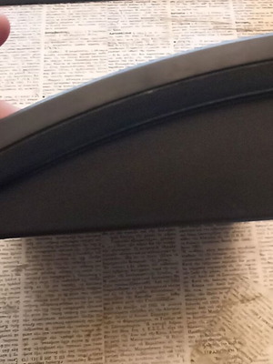 Post it note holder used, black