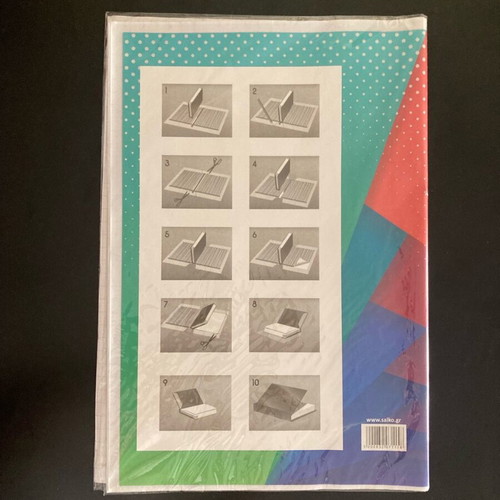 Self-adhesive book covers new, pack of 9 pieces