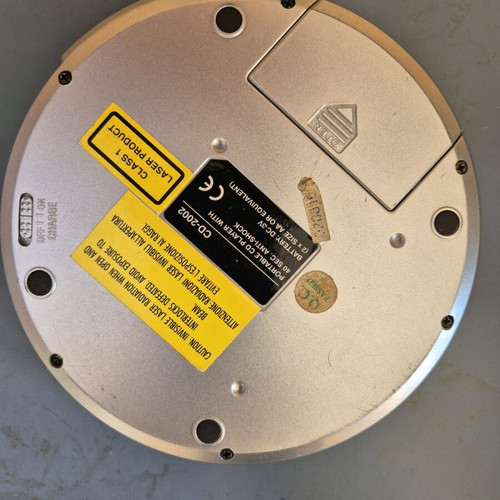 Portable CD player used for spare parts