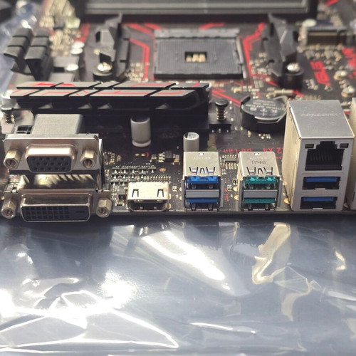 Asus Prime B350-Plus AM4 motherboard like new