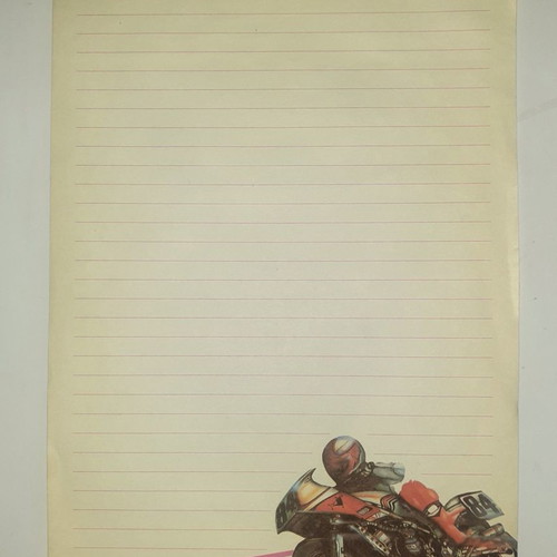 Set and letter papers new