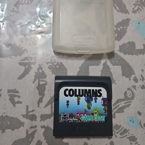 Sega Game Gear Columns puzzle game with case