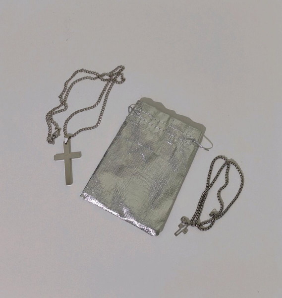 Silver set of accessories (αξεσουάρ λαϊκού & χεριού)