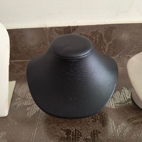 Jewelry organizers set of 3 used, black and white