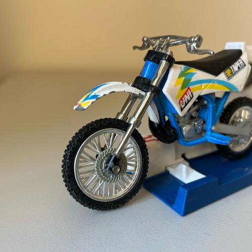 Metal miniature motorcycle used, amazing rare model