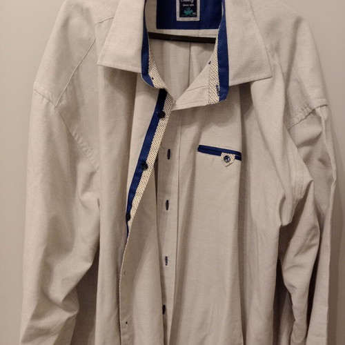 Men's formal shirts and trousers pack XXXL & XXXXL like new, white and blue