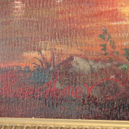 Painting signed by Amsterdam Fine Arts School new