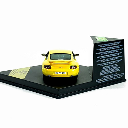 Porsche 996 911 C2 3.6 GT3 1998 Yellow Diecast Model New