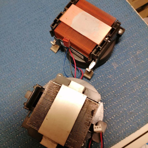 Cooling fans used, set of 2 pieces
