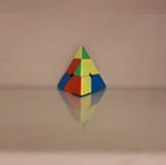 Triangle cube new Rubics cube