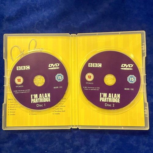 Alan Partridge 2 DVD set BBC comedy like new English version