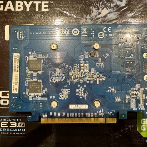 Gigabyte GeForce GT 730 2GB GDDR5 graphics card like new