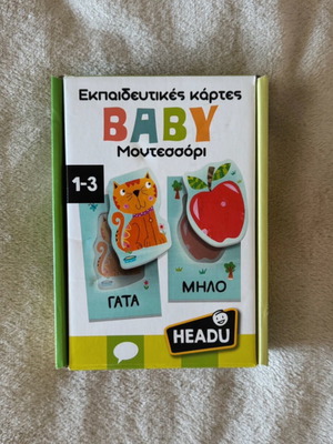 Headu Montessori educational knowledge game used for ages 1-3