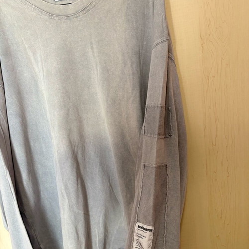 Sneakaces oversized blouses like new, gray, set of 2 pieces