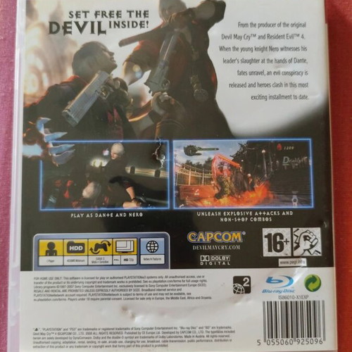 Devil May Cry 4 PS3 game like new