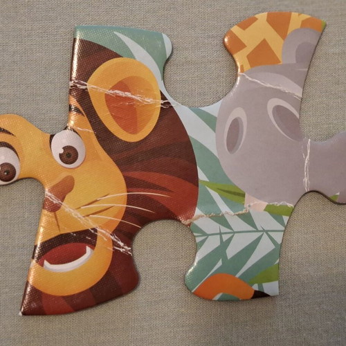 Set of 4 children's puzzles