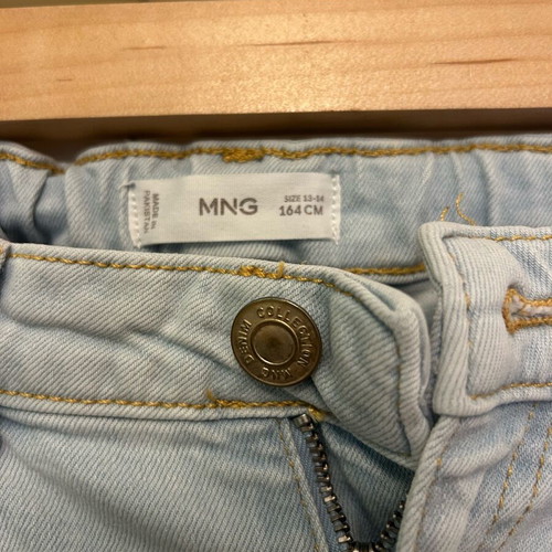 Mango flared jeans like new, faded