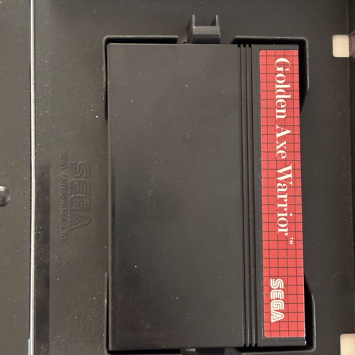 Golden Axe Warrior Sega Master System game used, English complete