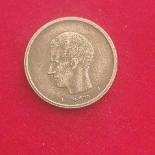 Belgium 20 Francs Coin used