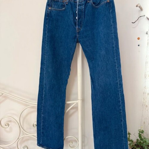 Levi’s 501 Original jeans used, blue denim
