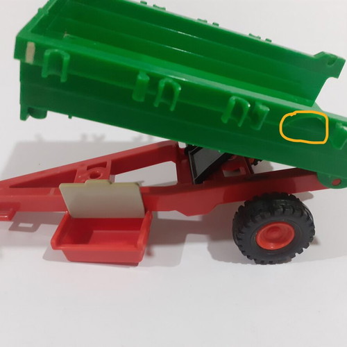 Playmobil Tractor 3500 with Trailer used