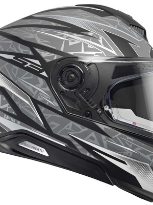 Schuberth S3 Thunder Grey helmet like new, small size