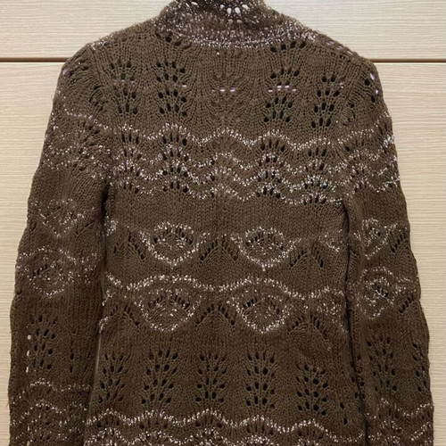 Promod cardigan size S like new, beige and brown