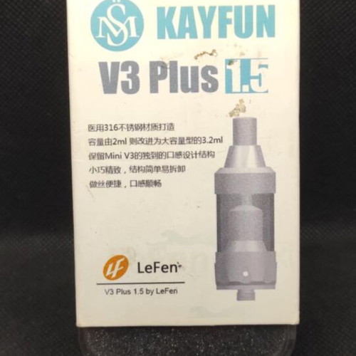 Svoemesto style Kayfun V3 plus 1.5 stainless steel used