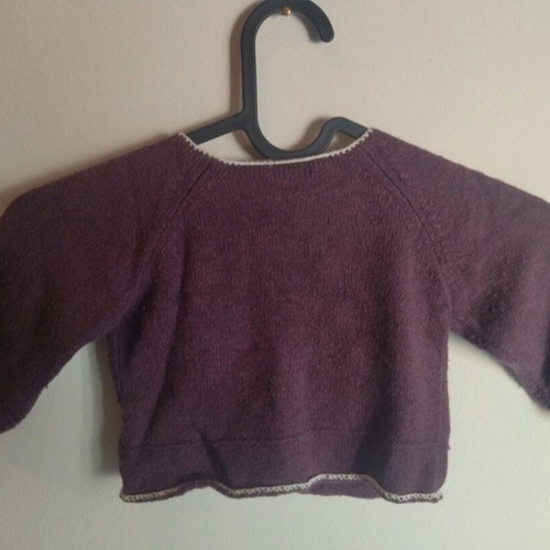 Confetti baby cardigan like new for girl 9-12 months