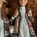 Porcelain doll like new