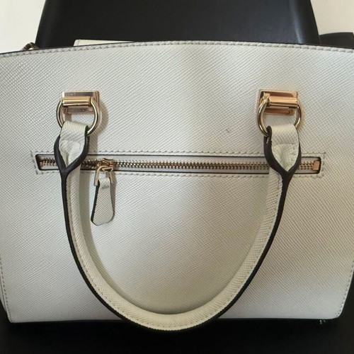 Guess Noelle shoulder bag white, new barely used