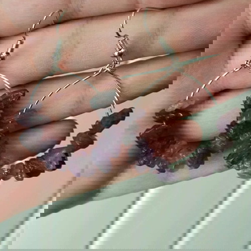 σκουλαρίκια κρίκοι ατσάλι