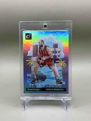 Vassilis Spanoulis Donruss EuroLeague 2020-21 Downtown card near mint
